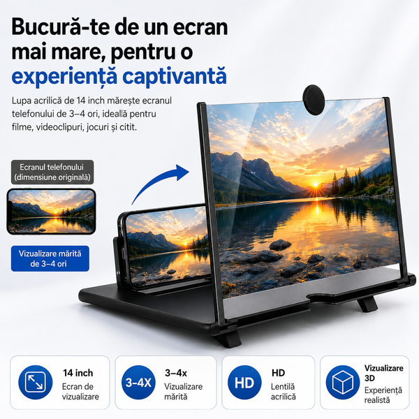 Proiector HD pentru telefon