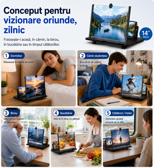 Proiector HD pentru telefon